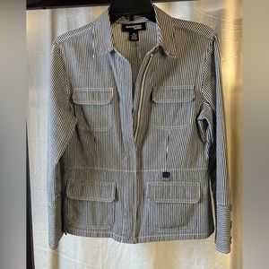 Norton Studio Petites size 8 petites zip jacket